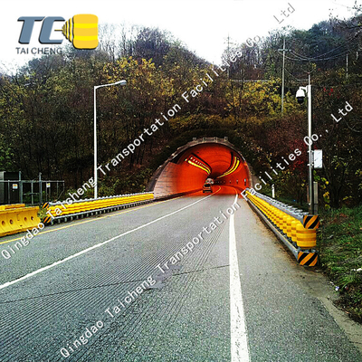 Good price ทางเข้าอุโมงค์ความเร็วสูง Rolling Guardrail Barrier Cliff Sharp Turn Protection ออนไลน์