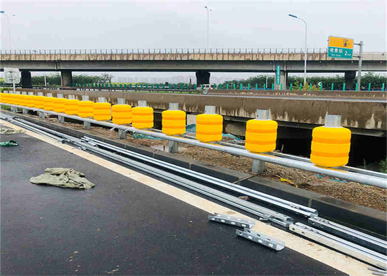 Good price Highway Traffic Guardrail Roller Barrier ป้องกันการกัดกร่อนสังกะสี ออนไลน์