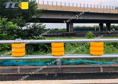 Good price สีส้มสีเหลืองโรลเลอร์ชนป้องกันสนิมสำหรับการปกป้องยานพาหนะ / ถนน ออนไลน์