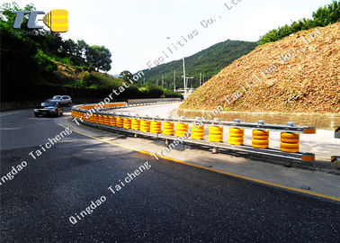 Good price AASHTO M180 Yellow Roadside ชน อุปสรรคs Anti ชน ประกอบได้อย่างง่ายดาย ออนไลน์