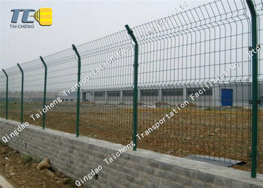 Good price ทางรถไฟ / รถไฟใต้ดินลวดหนามรั้ว Pvc ความต้านทานต่อการกระแทกเกลือสเปรย์เคลือบ ออนไลน์