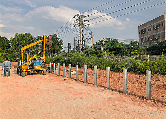 Good price Traffic Thrie Metal Beam Crash Barrier ความทนทานต่อสภาพอากาศสแตนเลส ออนไลน์