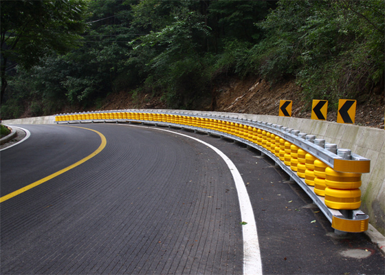 มาตรฐาน ISO Rolling Guardrail Barrier ปรับแต่งได้