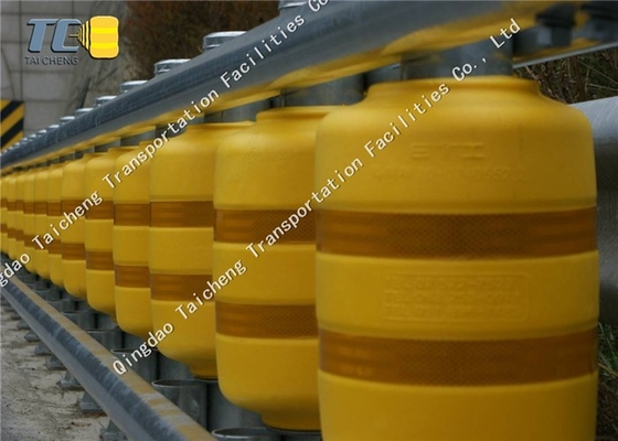 EVA Highway Rotating Guardrail PVC เคลือบป้องกันการกัดกร่อน