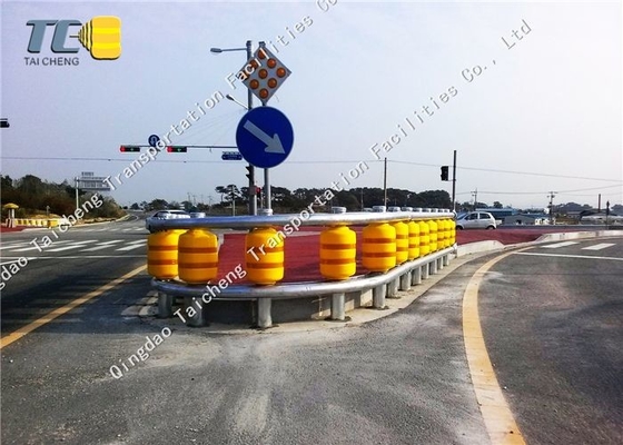 Good price Barrier Guardrail กลิ้งสีเหลืองสำหรับสิ่งอำนวยความสะดวกการขนส่งรถยนต์ที่เกิดอุบัติเหตุ ออนไลน์