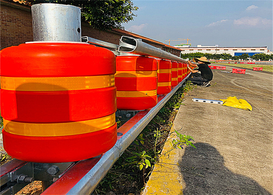 Good price รถยนต์ความปลอดภัย Guardrail EVA ถัง Rolling Barrier ออนไลน์