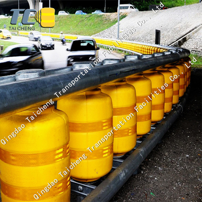 Good price EVA Rotating Rolling Guard Barrier ยืดหยุ่นเคลือบด้วยผงสังกะสี ออนไลน์