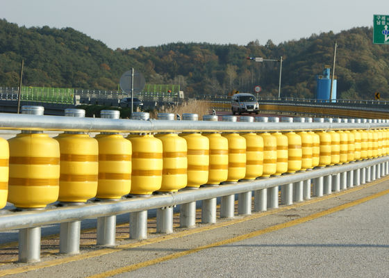 ราคาดี 500 มิลลิเมตร ความกว้างทางด่วน roller barrier ระบบป้องกันความปลอดภัยที่ทนทาน ออนไลน์