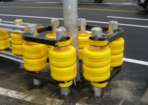 ราคาดี Lifetime 10 Years Highway Roller Barrier Hot Galvanized Cold Rolled Steel Durable Road Safety Barrier Providing Vehicle Impact Protection ออนไลน์