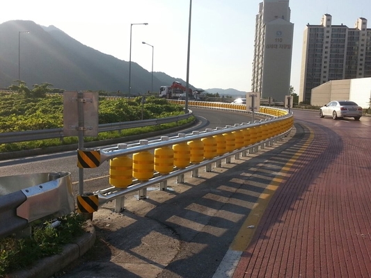 Good price Long-Lasting Road Protection Roller Crash Barrier with JT/T281-2007 Standard and 3.5 Mm Thickness ออนไลน์