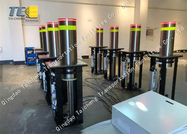 Good price 304SS 316SS ไฮดรอลิกหดเสาการจราจรความปลอดภัยทางถนนอัตโนมัติ ออนไลน์