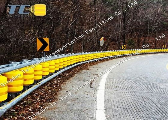 Good price AASHTO M180 ทางหลวงลูกกลิ้ง อุปสรรค EVA / PU การกลิ้ง รั้ว อุปสรรค ออนไลน์