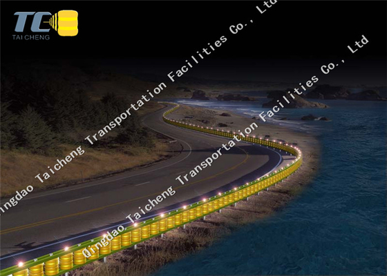 ใหม่ Road Crash Barrier มาตรฐาน ISO Rolling Guardrail Barrier