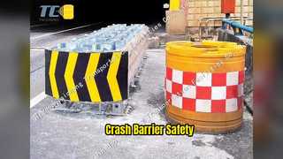 Crash Cushion Barrier เพื่อความปลอดภัยทางถนน