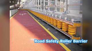 ราวกั้นความปลอดภัยบนทางหลวง Crash Barrier Roller