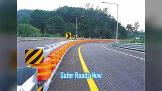 Barrier Roller ทางหลวงสำหรับถนนที่ปลอดภัยยิ่งขึ้น