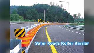 Barrier Roller ทางหลวงสำหรับถนนที่ปลอดภัยยิ่งขึ้น